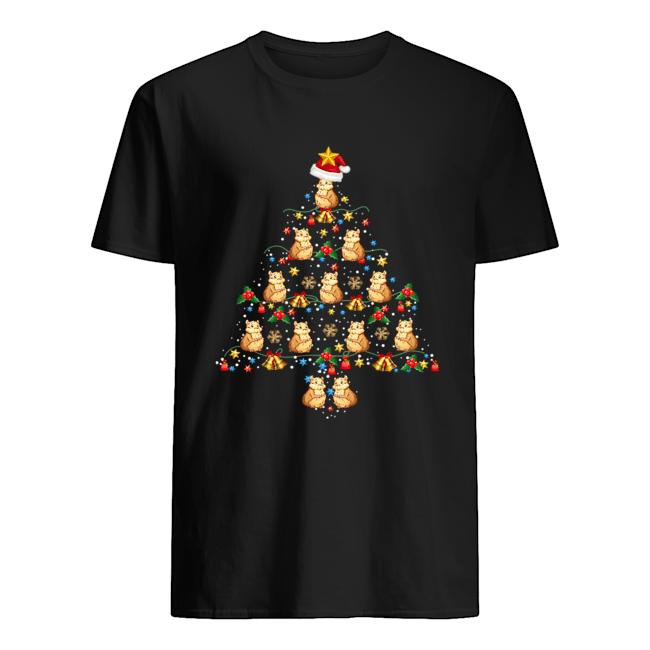 Hamsters Christmas Tree Awesome Gift T-Shirt Hamsters Christmas Tree Awesome Gift T-Shirt