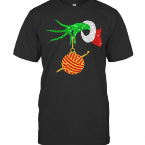Hand Santa Wool Roll Xmas T-Shirt