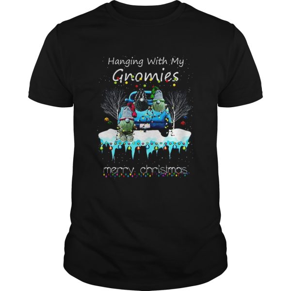 Hanging With My Gnomies Merry Christmas shirt