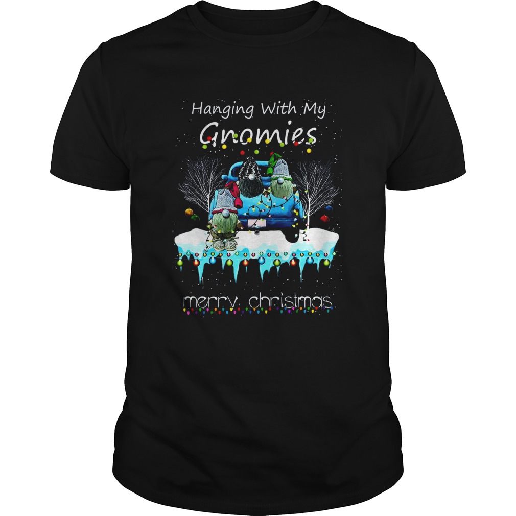 Hanging With My Gnomies Merry Christmas shirt Hanging With My Gnomies Merry Christmas shirt