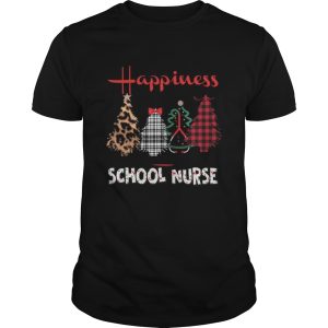 Happiness Is Being A School Nurse Christmas shirt