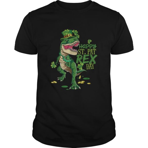 Happy St Pat Trex Day St Patricks Day Dinosaur Gift