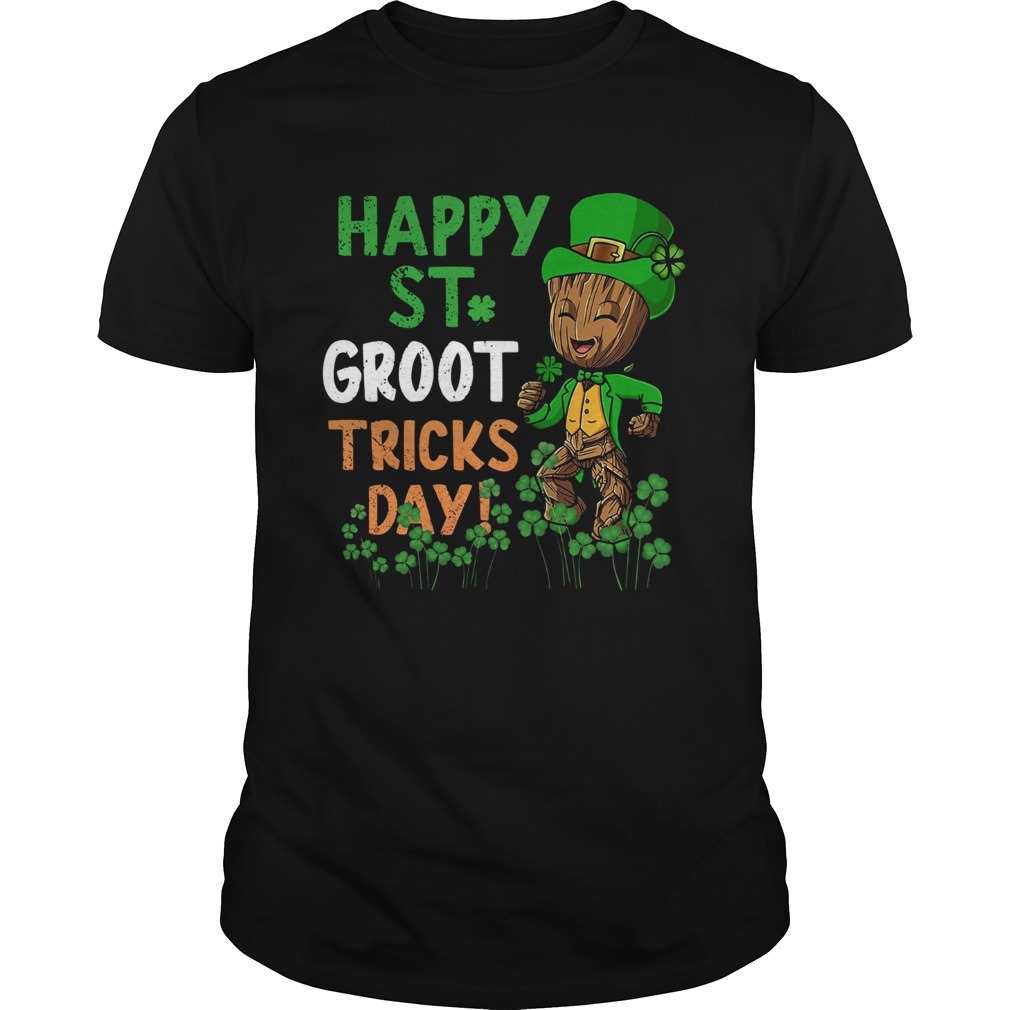 Happy St Patricks Day Groot Tricks Day shirt Happy St Patricks Day Groot Tricks Day shirt