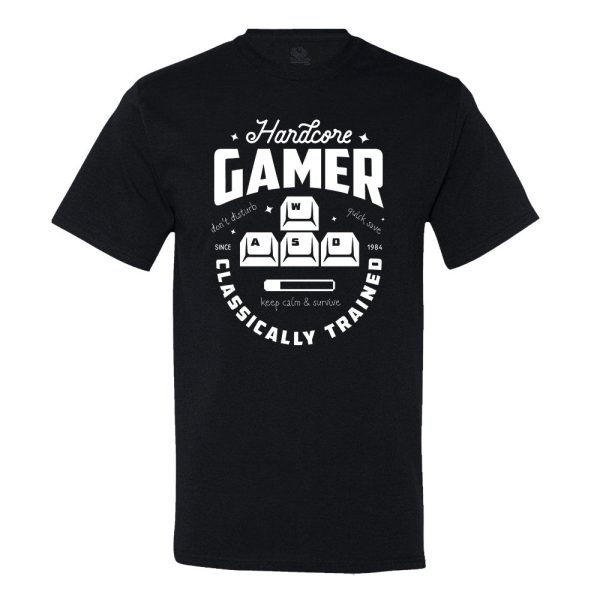 Hardcore.. Classically Trained Gamer T-Shirt