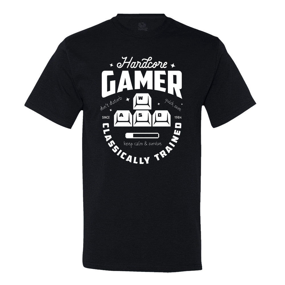 Hardcore.. Classically Trained Gamer T-Shirt Hardcore.. Classically Trained Gamer T-Shirt
