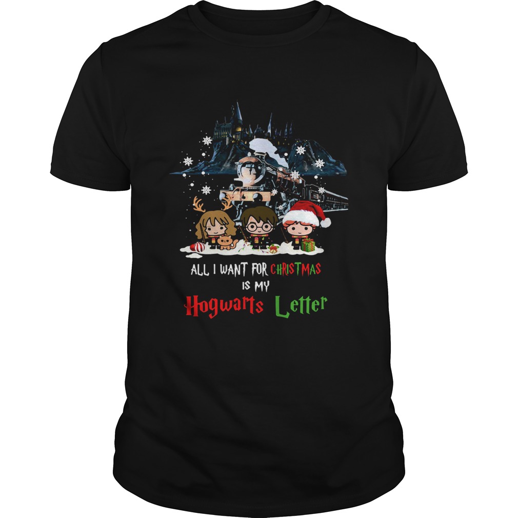 Harry Potter All I Want For Christmas Is My Hogwarts Letter shirt Harry Potter All I Want For Christmas Is My Hogwarts Letter shirt