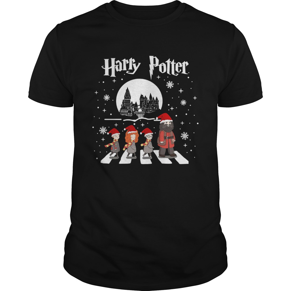 Harry Potter walking On Abbey Road Christmas shirt Harry Potter walking On Abbey Road Christmas shirt