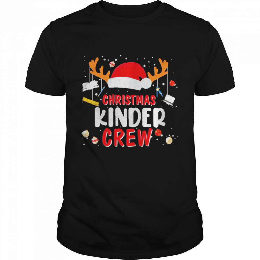 Hat santa christmas kinder crew sweat shirt Hat santa christmas kinder crew sweat shirt