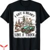 Heart Like A Truck T-Shirt Western Boho Sunset Tee Trending