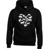 Heart Shaped Horses Hoodie