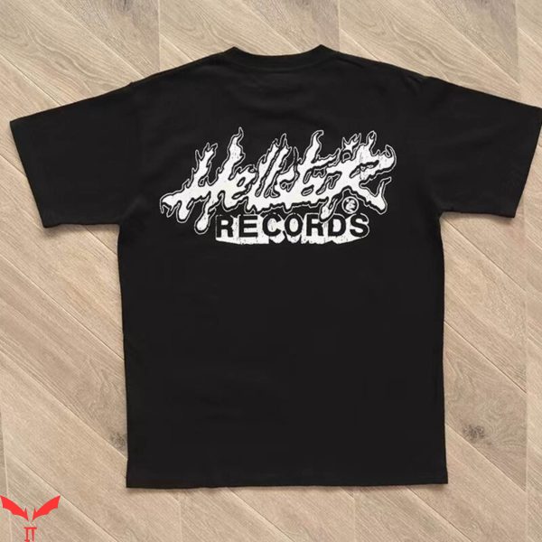 Hell Star T-Shirt Records Vintage Trendy Art Retro