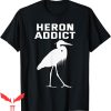 Heron Preston T-Shirt Birding Heron Addict Blue Heron Bird