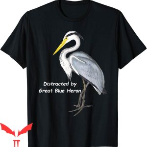 Heron Preston T-Shirt Great Blue Enthusiast Birdwatcher