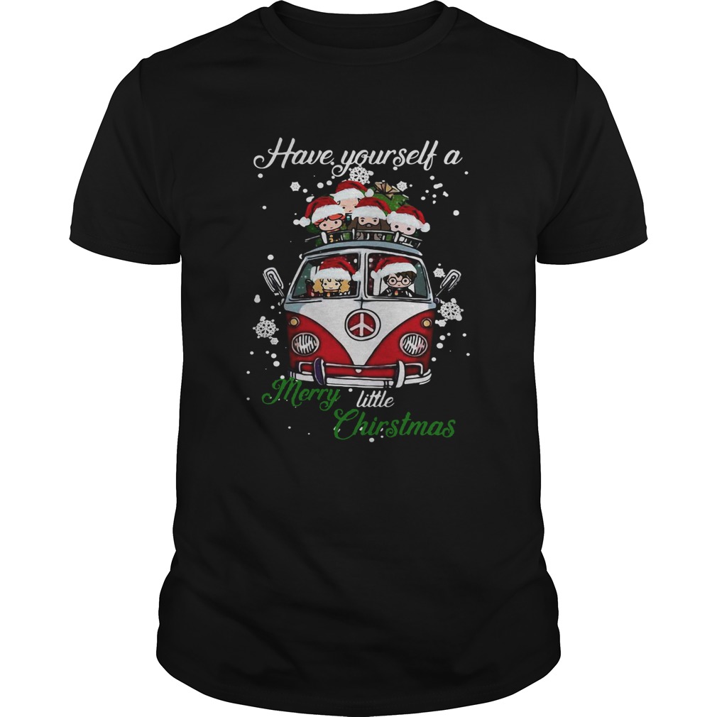 Hippie Harry Potter have yourself a merry little christmas tshirt Hippie Harry Potter have yourself a merry little christmas tshirt