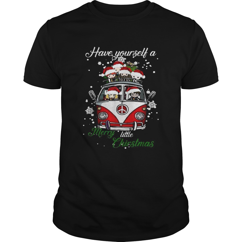 Hippie car Harry Potter have yourself a Merry little Christmas shirt Hippie car Harry Potter have yourself a Merry little Christmas shirt
