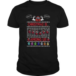Ho Christmas Is Among Merry ChristSus Susmas Us Ugly Christmas shirt