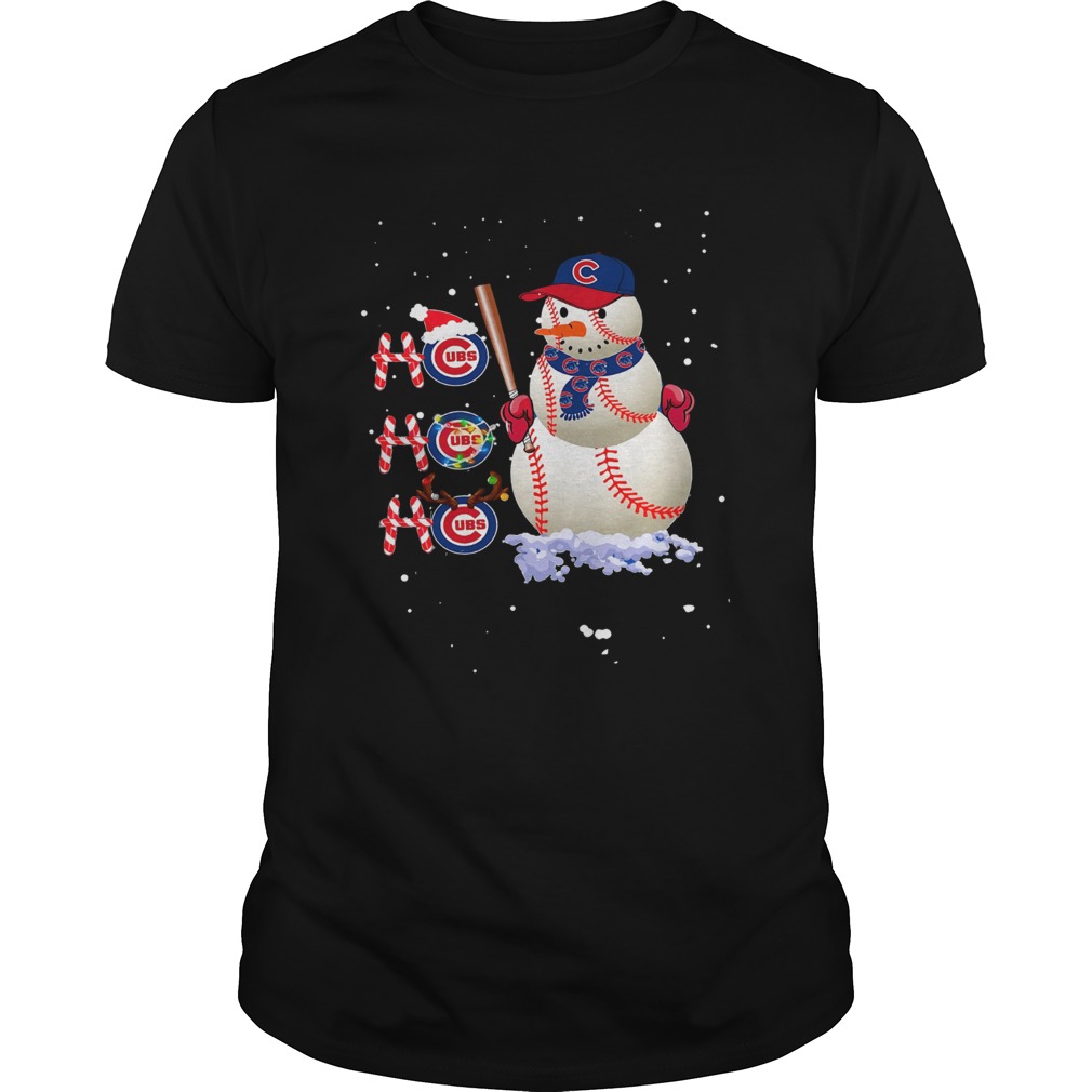 Ho Ho Ho Chicago Cubs Christmas shirt Ho Ho Ho Chicago Cubs Christmas shirt