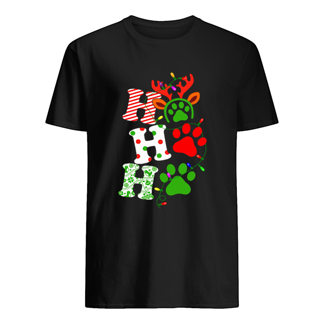 Ho Ho Ho Dog Paw Christmas shirt Ho Ho Ho Dog Paw Christmas shirt