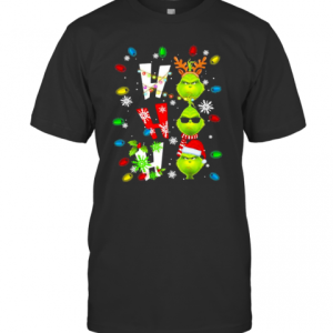 Ho Ho Ho Grinch Merry Christmas T-shirt
