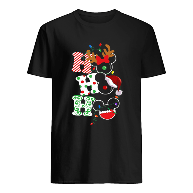 Ho Ho Ho Mickey Mouse Christmas shirt Ho Ho Ho Mickey Mouse Christmas shirt