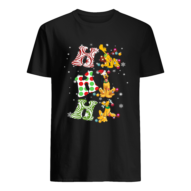 Ho Ho Ho Santa Goofy Christmas shirt Ho Ho Ho Santa Goofy Christmas shirt