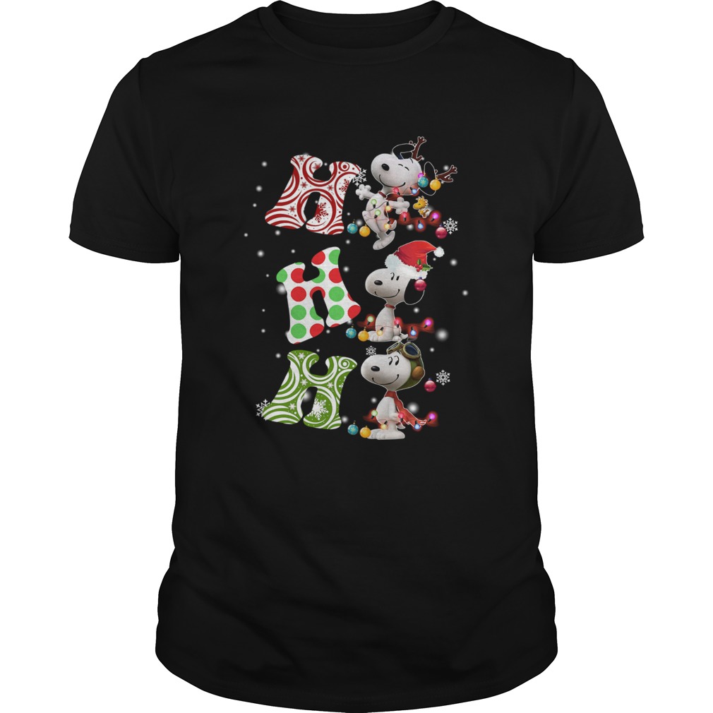 Ho Ho Ho Santa Snoopy Christmas shirt Ho Ho Ho Santa Snoopy Christmas shirt