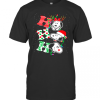 Ho Ho Ho Snoopy Christmas T-Shirt