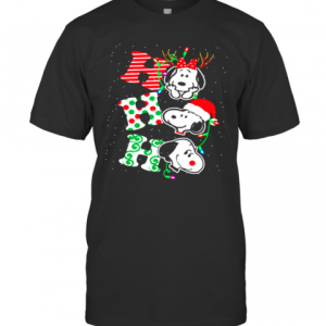 Ho Ho Ho Snoopy Christmas T-Shirt