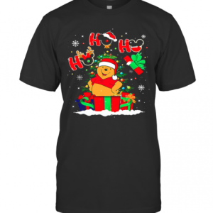 Ho Ho Ho Winnie The Pooh Christmas T-Shirt