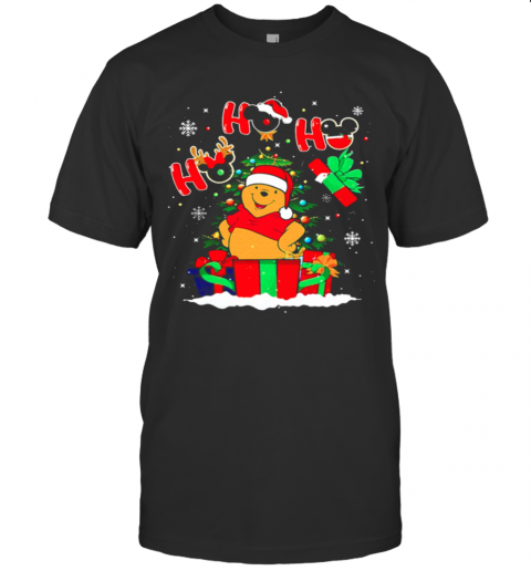Ho Ho Ho Winnie The Pooh Christmas T-Shirt Ho Ho Ho Winnie The Pooh Christmas T-Shirt