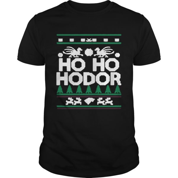 Ho Ho Hodor Ugly Christmas shirt