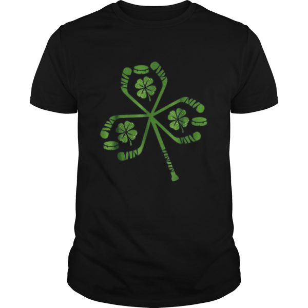 Hockey St Patrick Day Shamrock Hockey Irish shirt