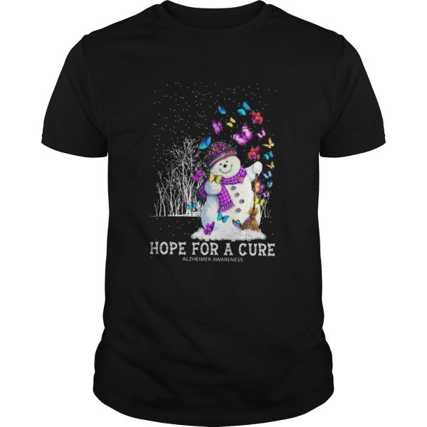 Hope for a cure alzheimer awareness shirt