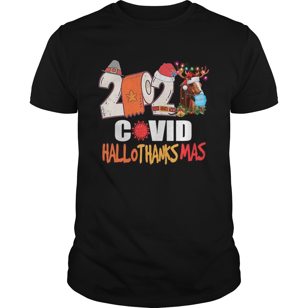Horse Face Mask 2020 Toilet Paper Reindeer Covid 19 Hallothanksmas shirt Horse Face Mask 2020 Toilet Paper Reindeer Covid 19 Hallothanksmas shirt