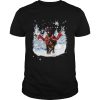 Horse Warm Red Scarf For Horse Lover Merry Christmas shirt
