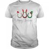 Horseshoe Merry Christmas shirt