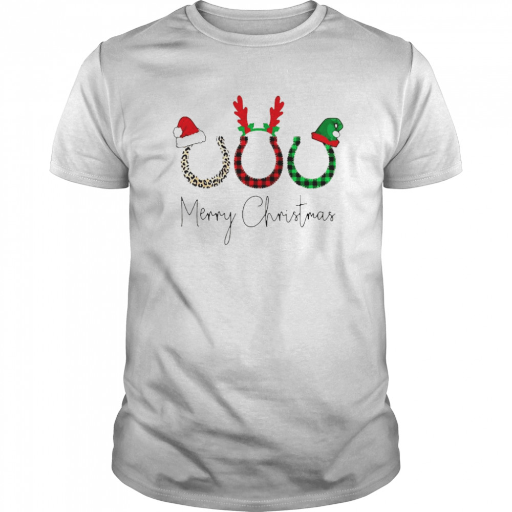 Horseshoe Merry Christmas shirt Horseshoe Merry Christmas shirt