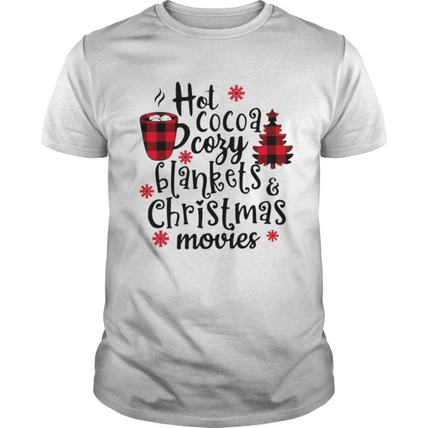 Hot Cocoa Cory Blankets And Christmas Movie Christmas shirt