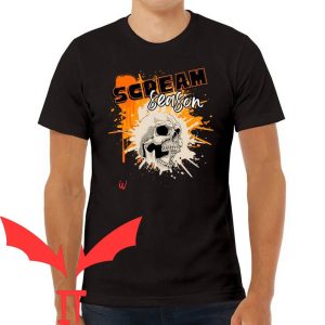 Huesera The Bone Woman T-Shirt Halloween Season Screaming