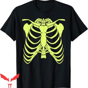 Huesera The Bone Woman T-Shirt Rib Cage Anatomy Halloween