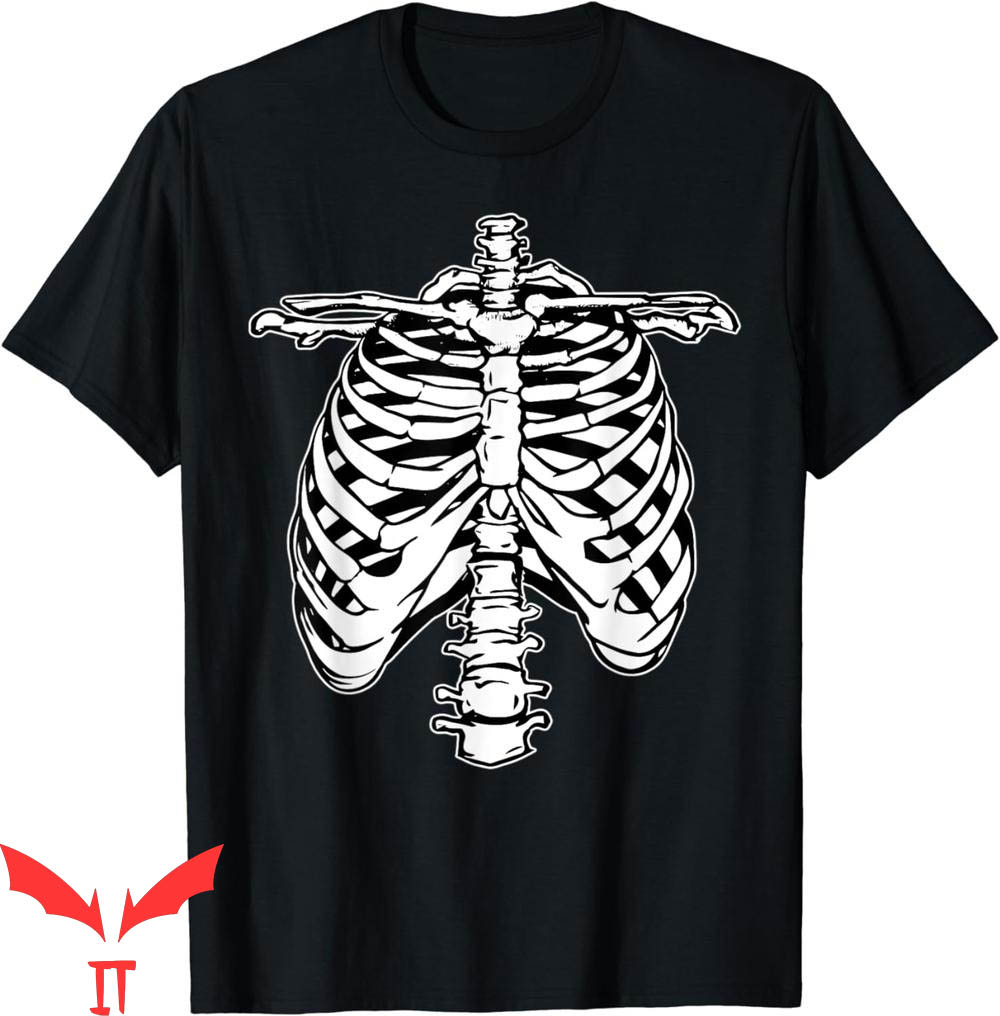 Huesera The Bone Woman T-Shirt Skeleton Halloween Rib Cage Huesera The Bone Woman T-Shirt Skeleton Halloween Rib Cage