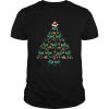Hummingbirds Christmas Tree Awesome Gift T-Shirt