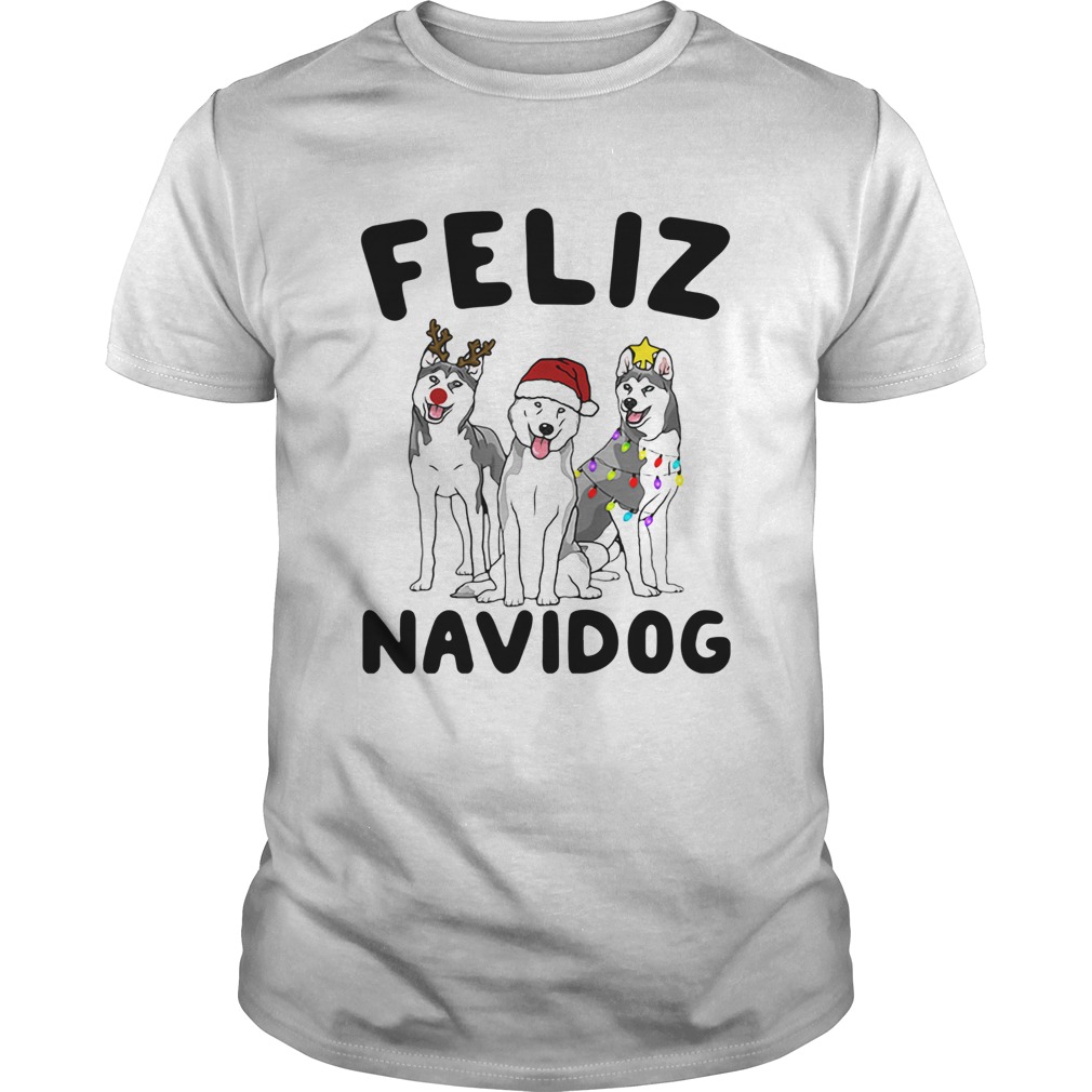 Husky Feliz Navidog shirt Husky Feliz Navidog shirt