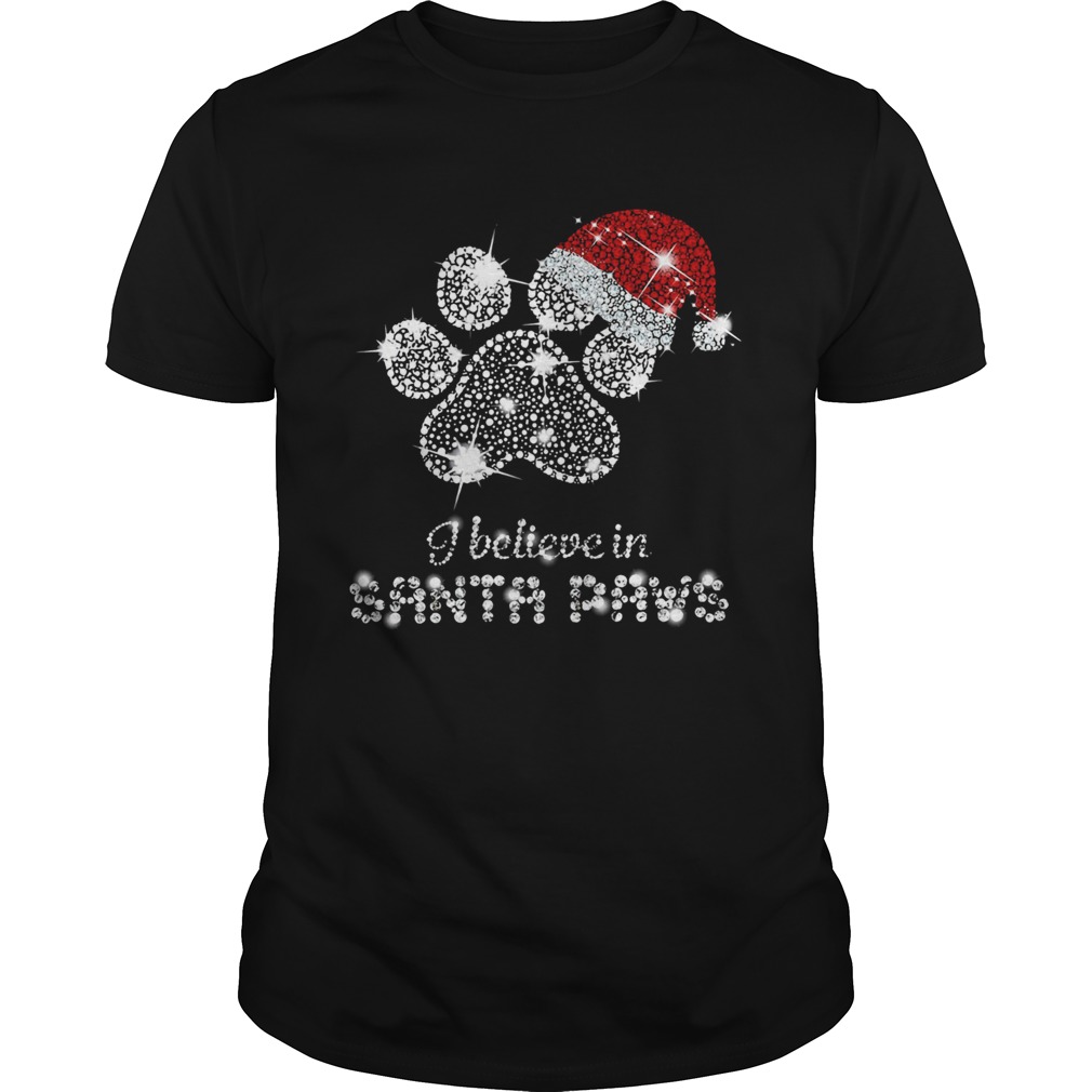 I Believe In Santa Paws Diamond Christmas shirt I Believe In Santa Paws Diamond Christmas shirt