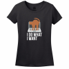 I Do What I Want Cat T-Shirt