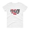 I Don’t Care Which Restroom You Use, I Just Want You To Wash Your Hands Women’s Short Sleeve T-Shirt