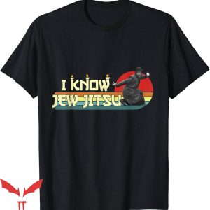 I Know Jew Jitsu T-Shirt Jewish Costume Hanukkah Trending