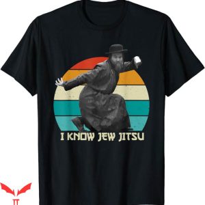 I Know Jew Jitsu T-Shirt Vintage I Funny Jewish Jiu Jitsu