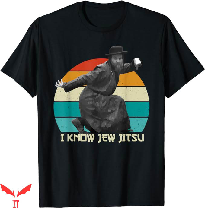 I Know Jew Jitsu T-Shirt Vintage I Funny Jewish Jiu Jitsu I Know Jew Jitsu T-Shirt Vintage I Funny Jewish Jiu Jitsu
