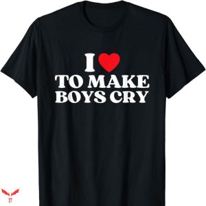 I Love Submissive Men T-shirt Boy Cry